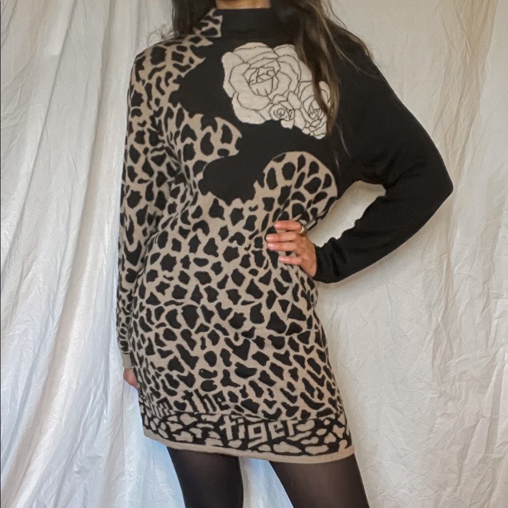80s vintage Mondi sweater dress